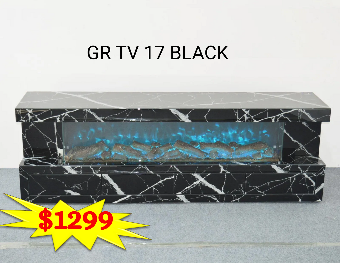 TV STAND TV17 BLACK