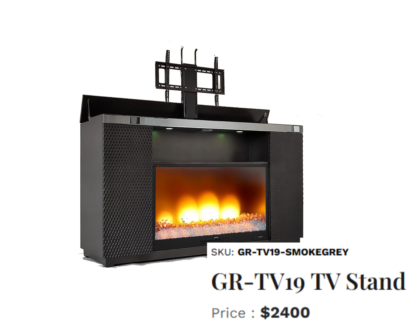 TV STAND TV19 BLACK