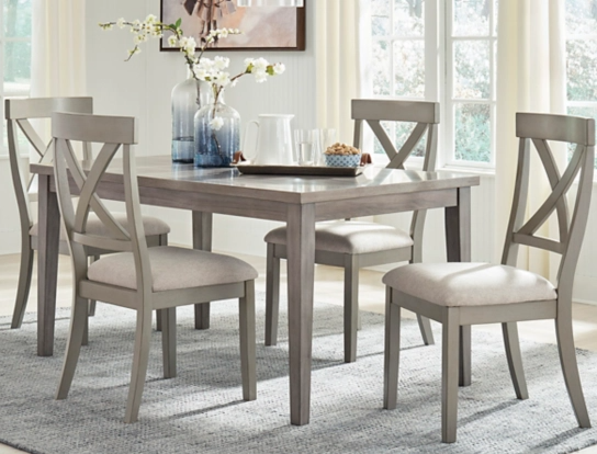 D291 TABLE AND 6 CHAIRS