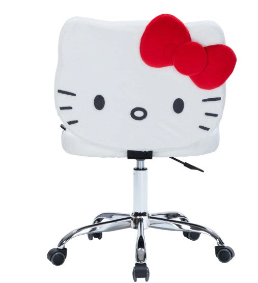 Hello Kitty® Teddy Fur Swivel Vanity Chair