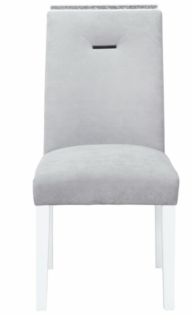 MONACO DINING CHAIR LIGHT GREY