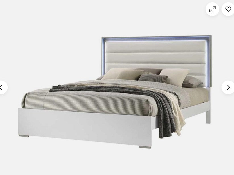 OLIVIA QUEEN BED GROUP (QB,DM,C,NS)