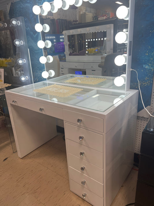 GRVT13 white Vanity