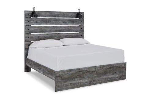 B221 QUEEN GREY BED