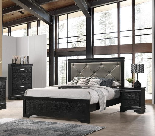 B399 TWIN BED BLACK