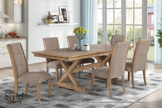 D101 TABLE WITH 6 CHAIRS
