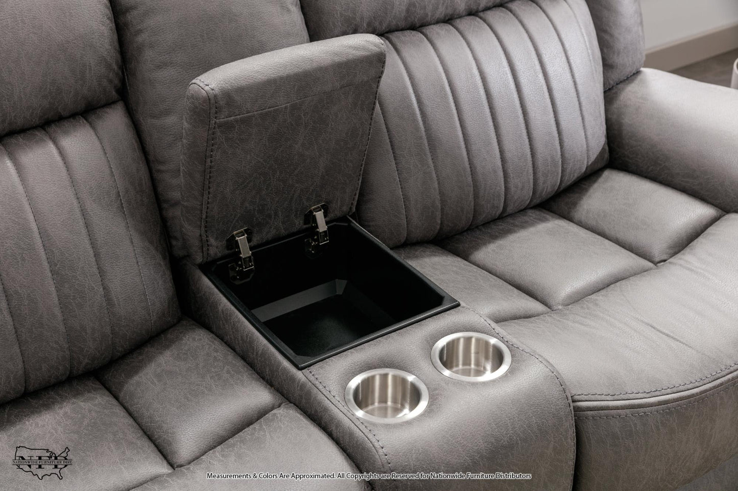 U147 SOFA AND LOVESEAT GREY