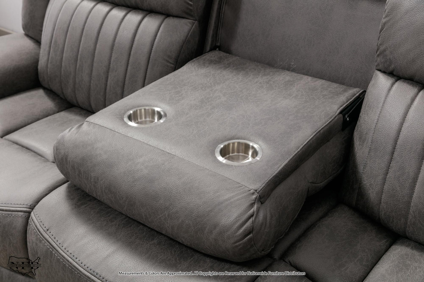 U147 SOFA AND LOVESEAT GREY